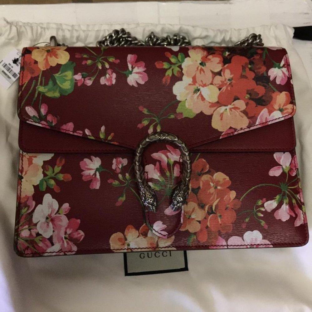 Gucci Dionysus Blooms Medium Shoulder Bag